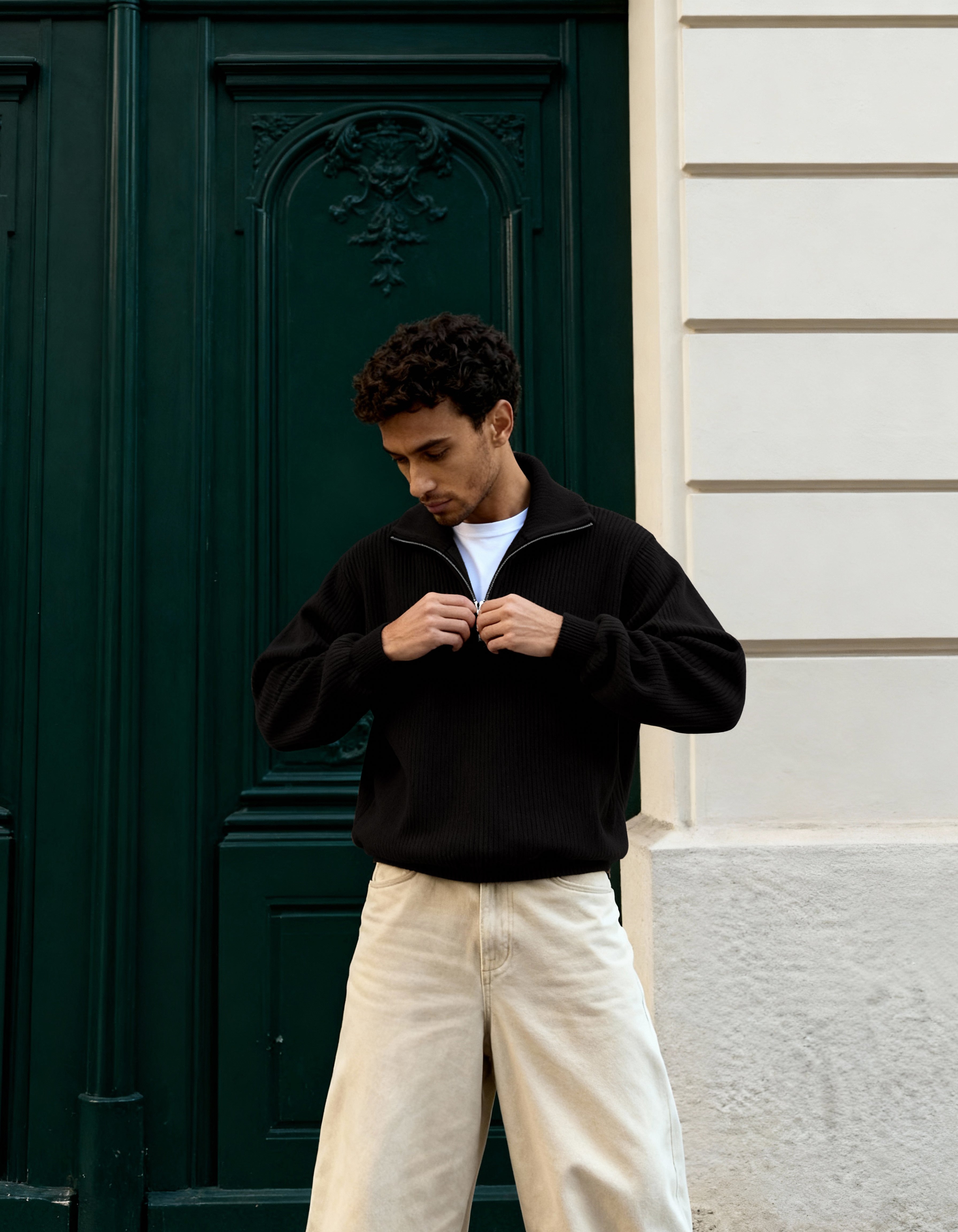 Quarter Zipper