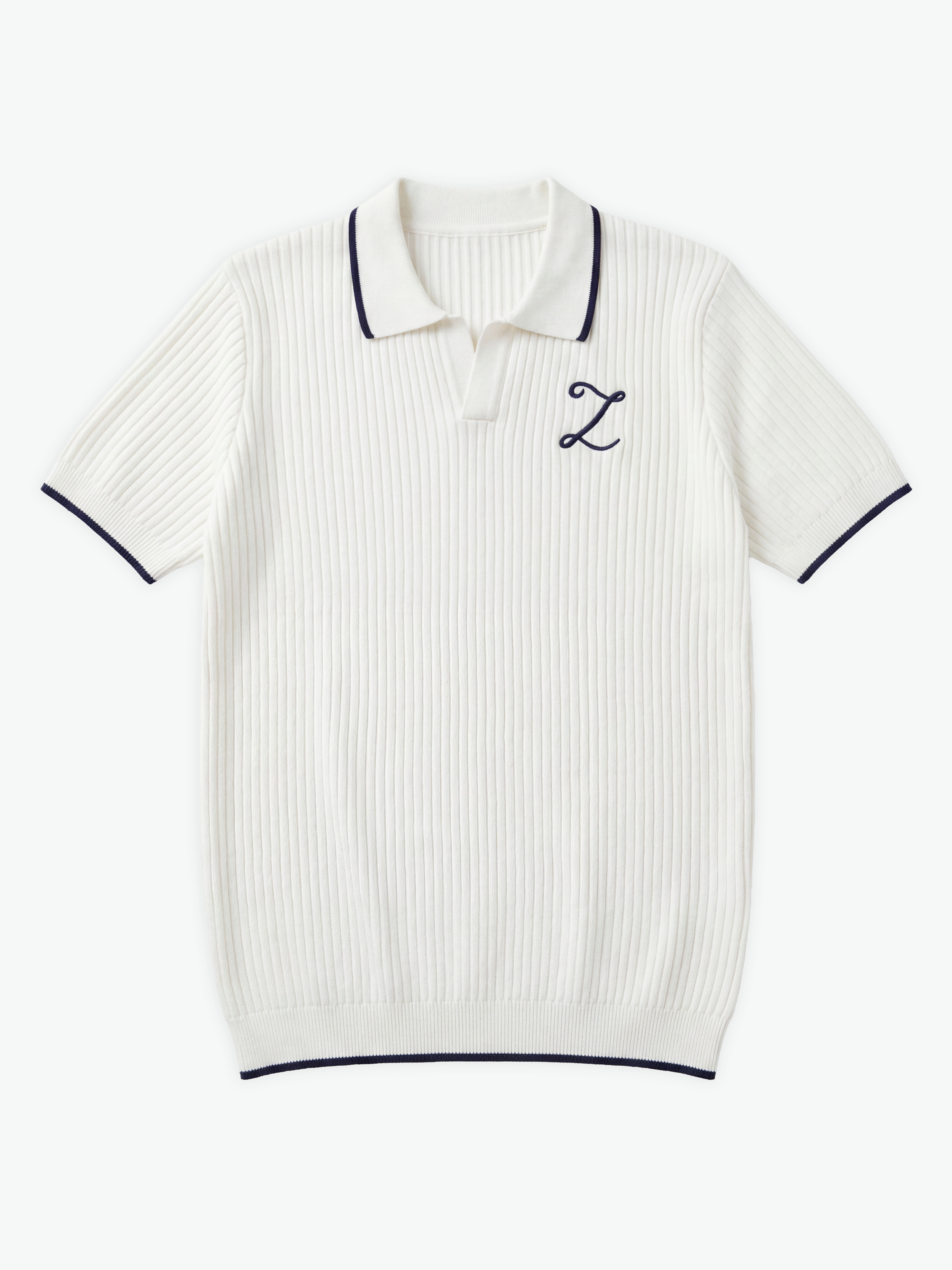 The CROWN Knit “WhiteXNavy”