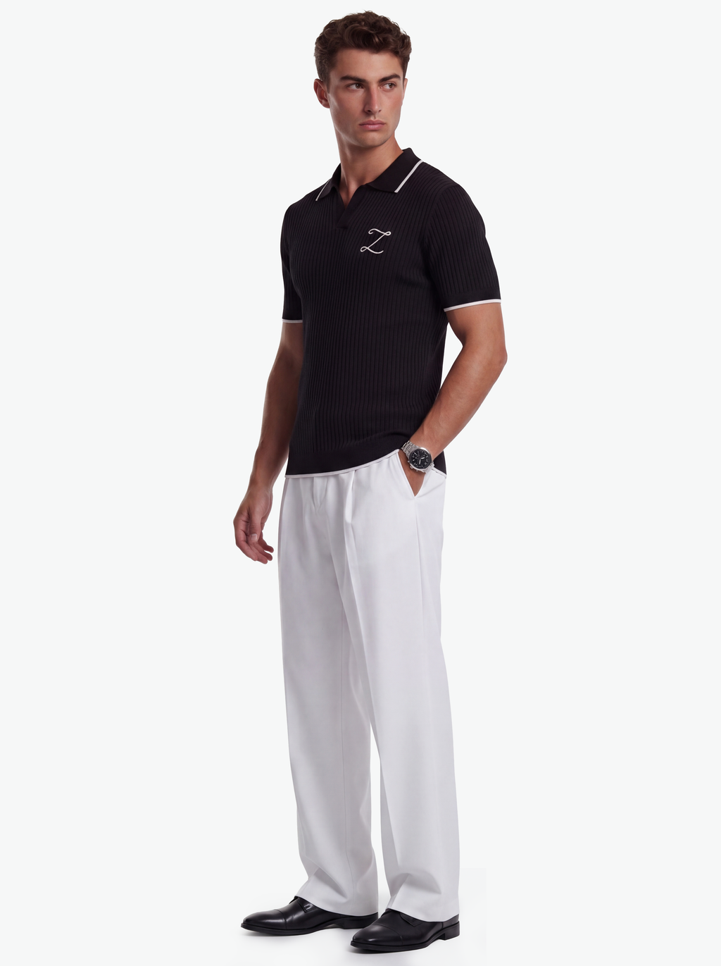 The CROWN Knit “BlackXWhite”