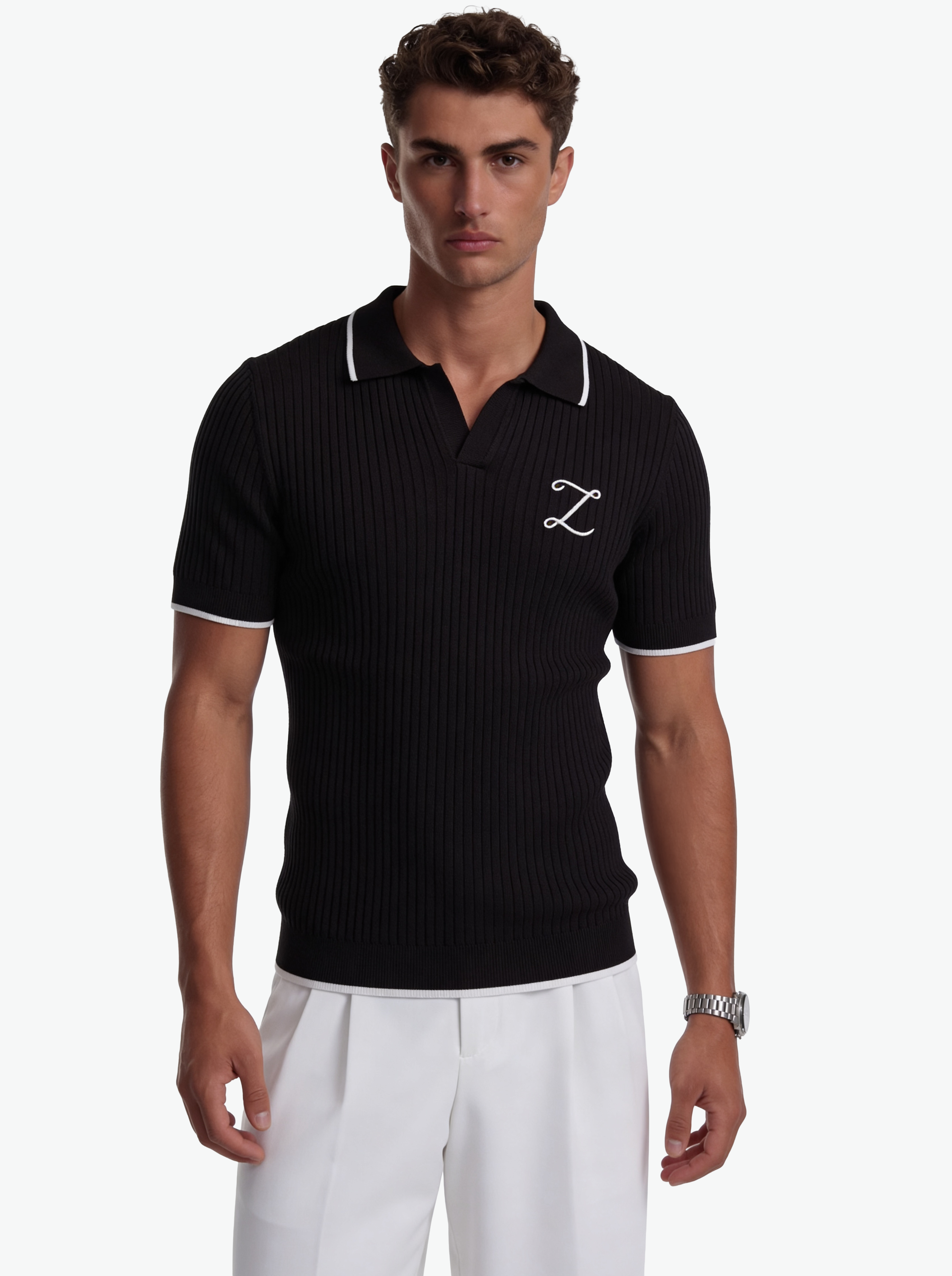 The CROWN Knit “BlackXWhite”