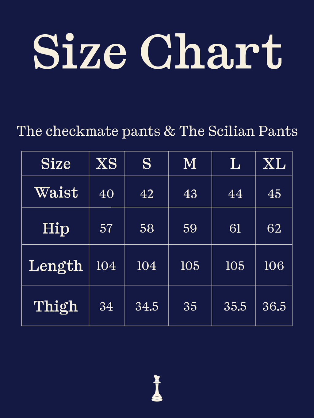 The Checkmate "Blue" pants