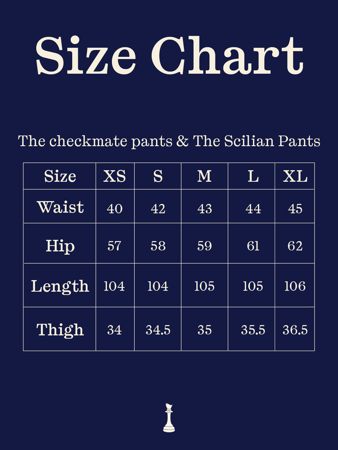 The Checkmate "Black" pants