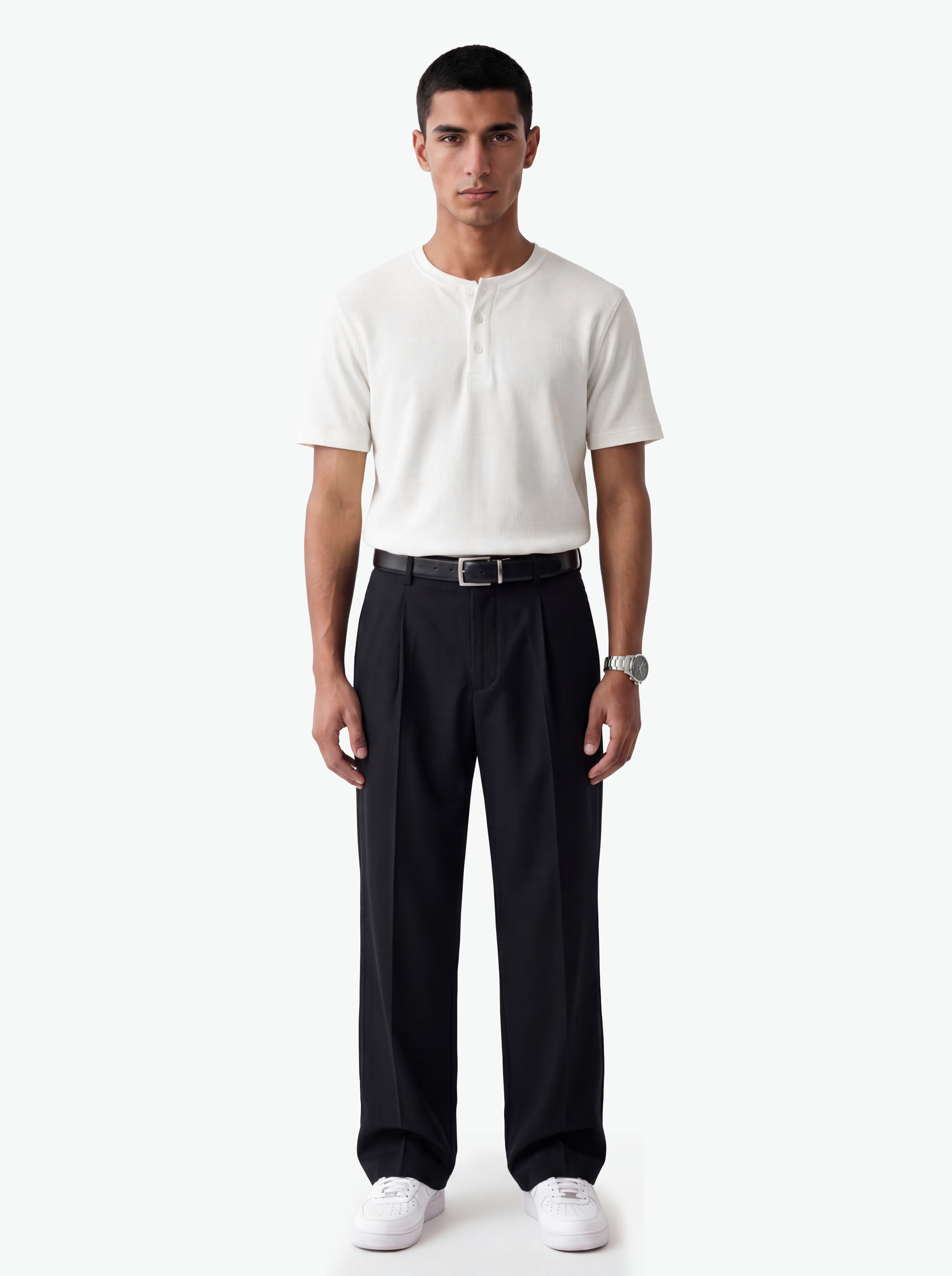 The BISHOP Henley “White”