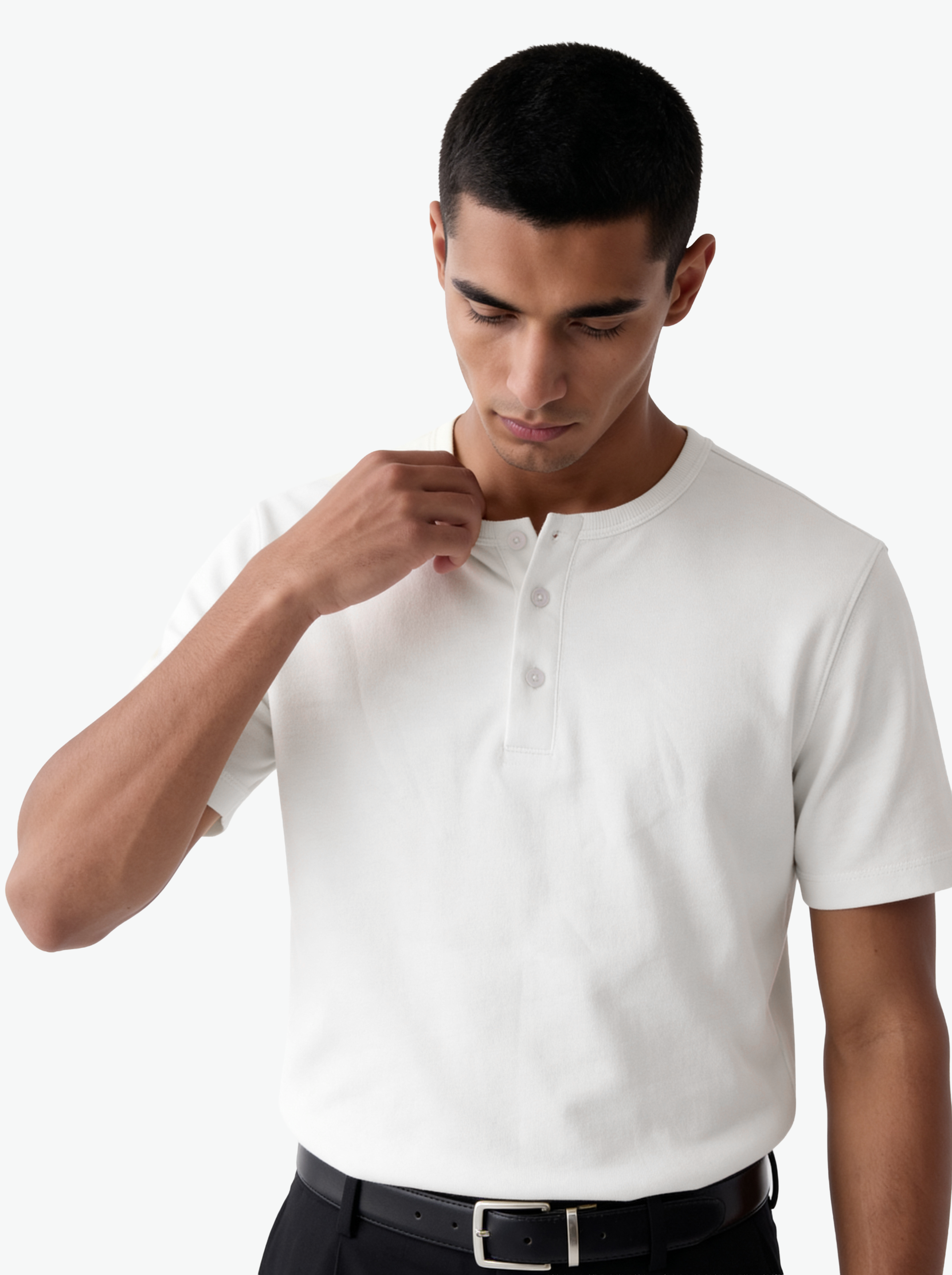 The BISHOP Henley “White”