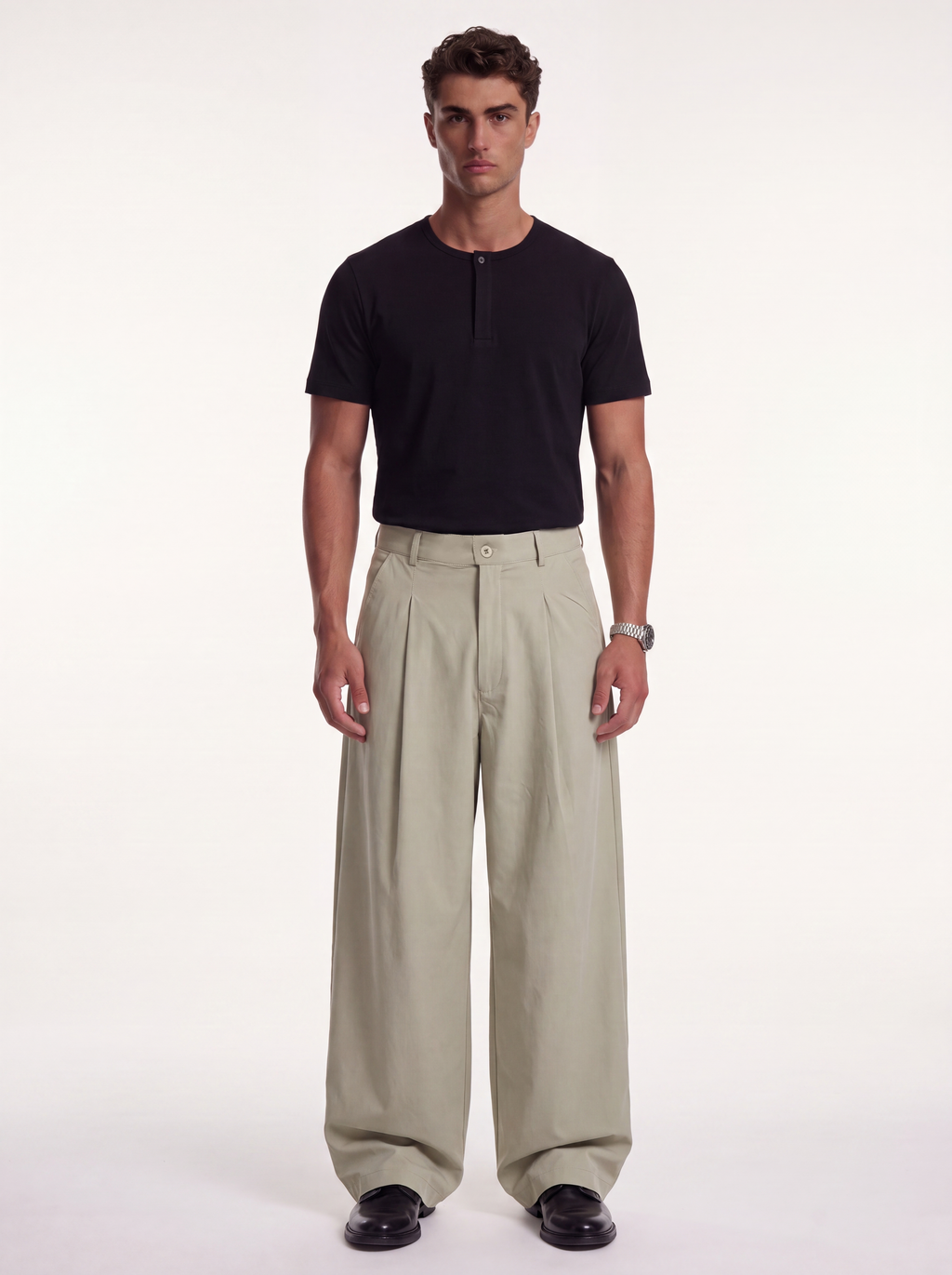 The Wide Castle "Beige" Pants