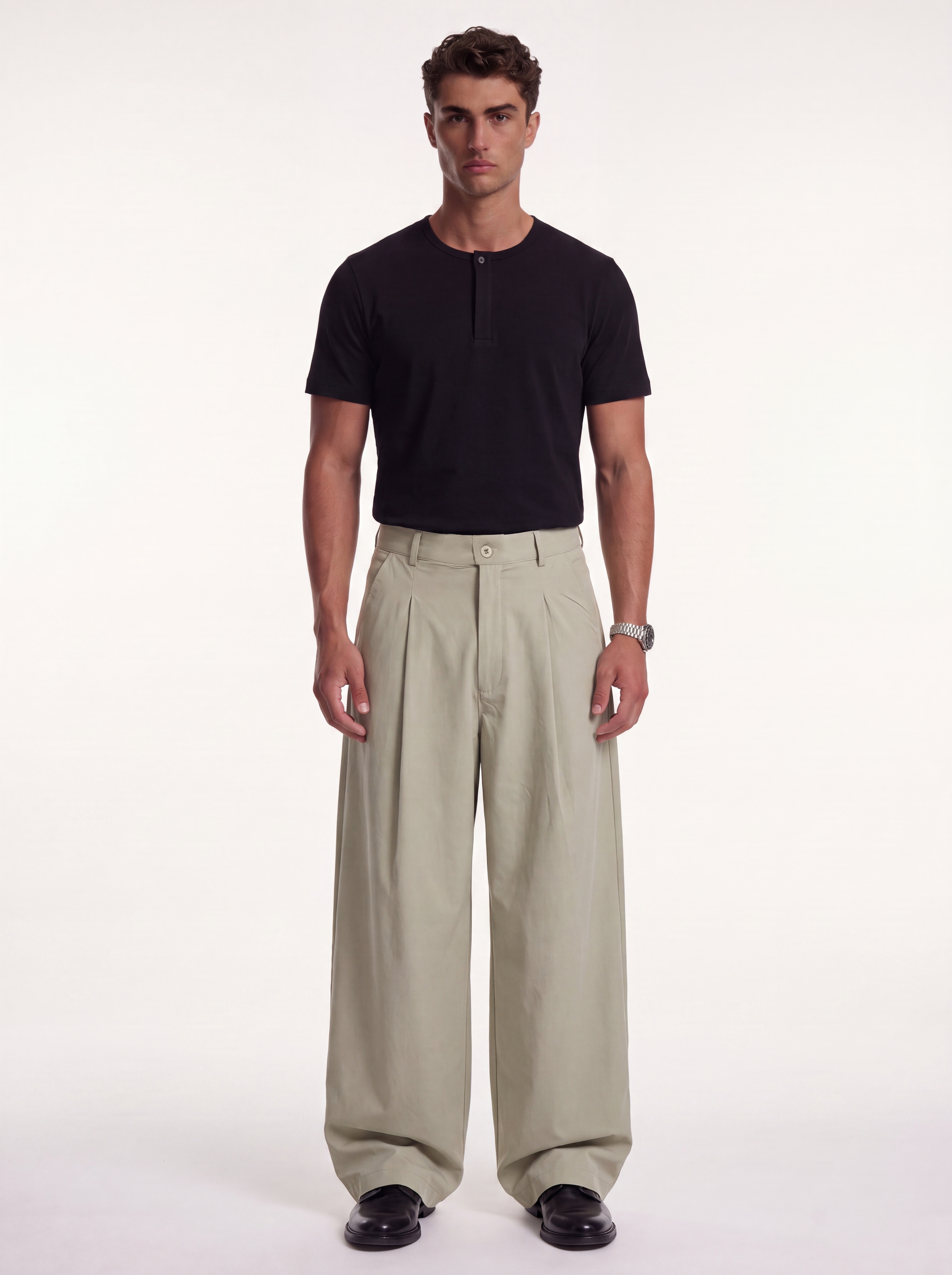 The Wide Castle "Beige" Pants