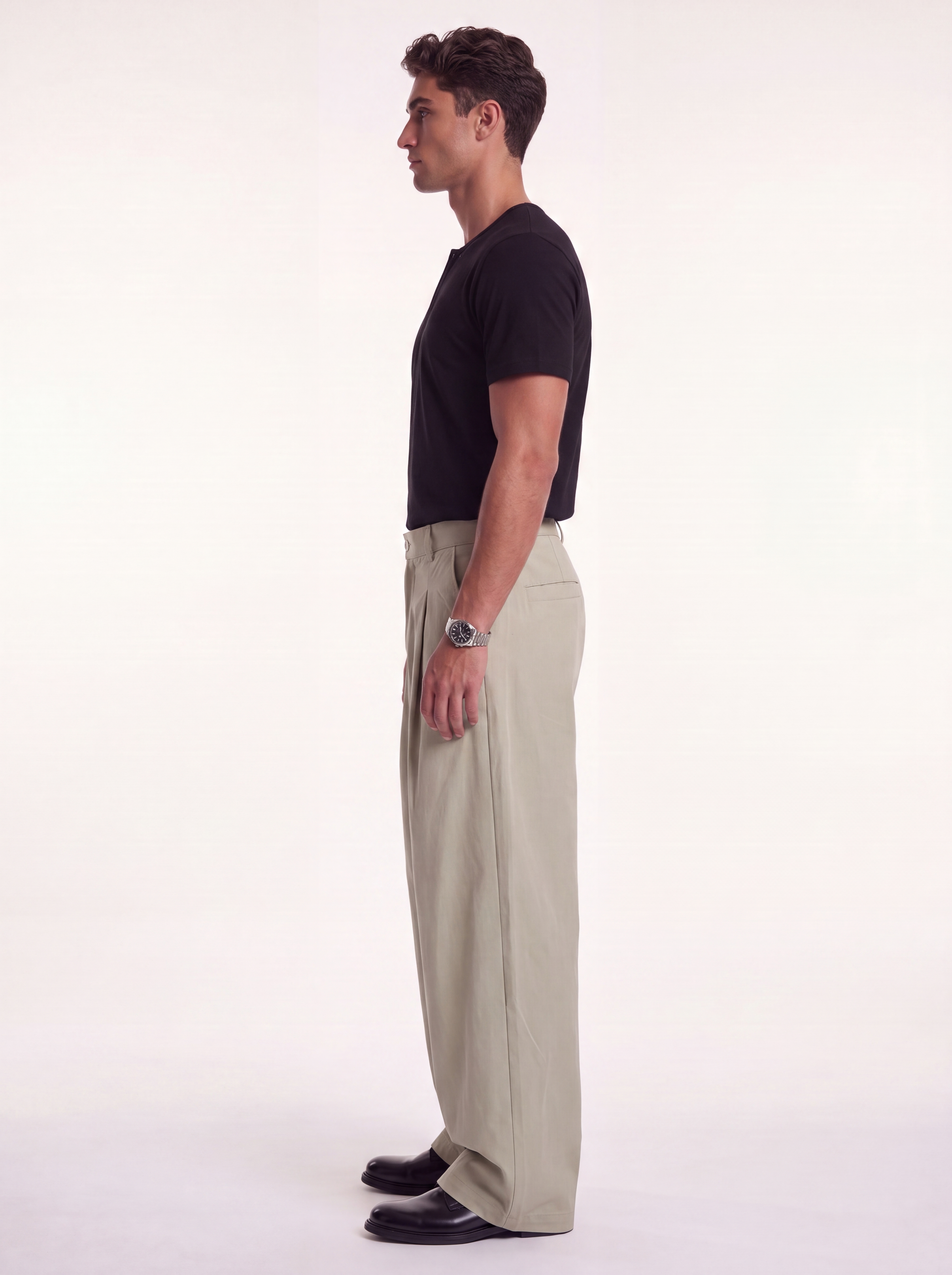 The Wide Castle "Beige" Pants
