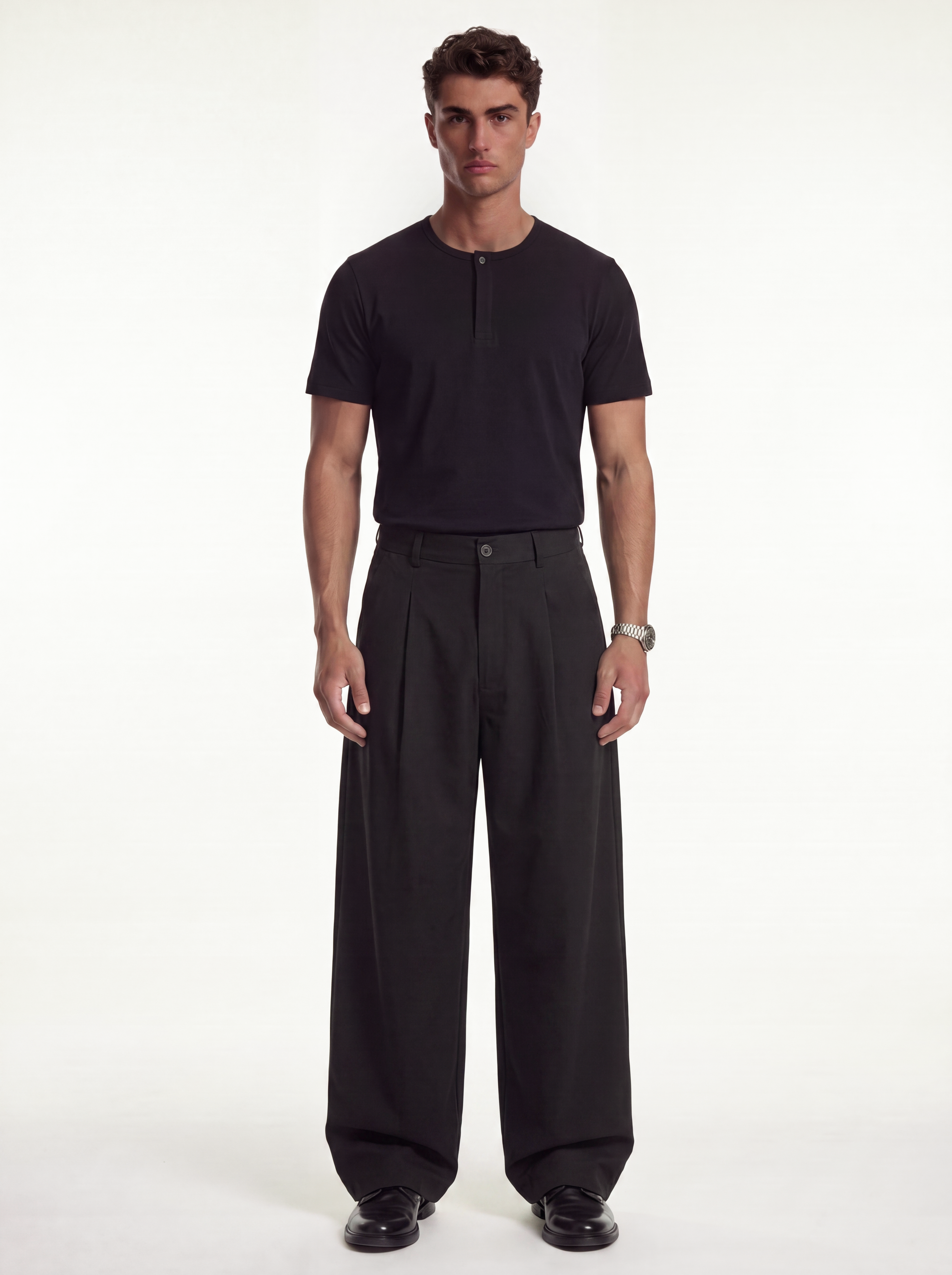 The Wide Castle "Black" Pants